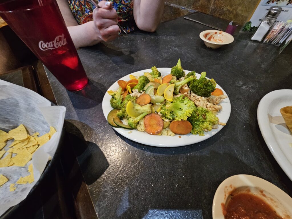 Pho veggie plate